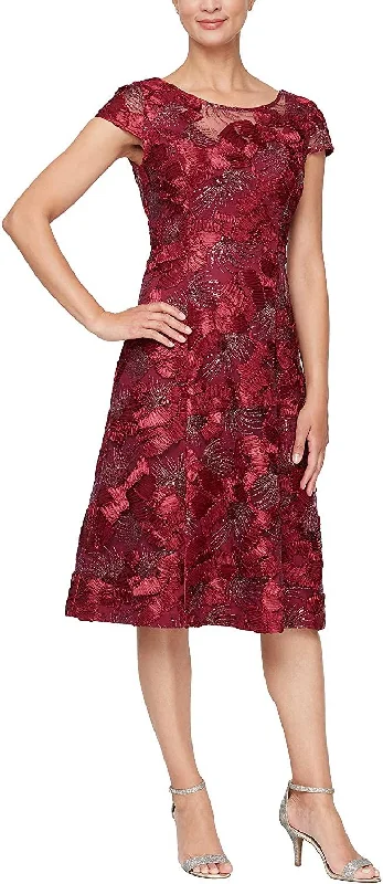 Maternity dress for a baby's first visit to the puppet show Alex Evenings AE81122331 Formal Short Dress Maternity dress for a baby's first visit to the puppet show Alex Evenings AE81122331 Formal Short Dress