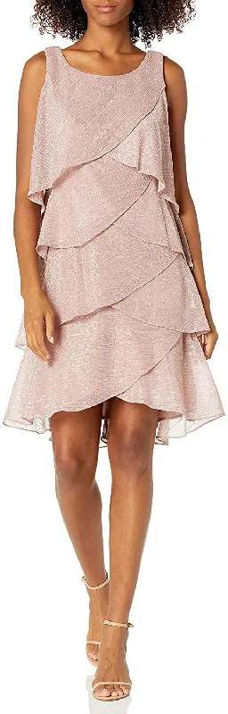 Maternity shift dress for casual outings SL Fashions 9155122 Sleeveless Short Dress