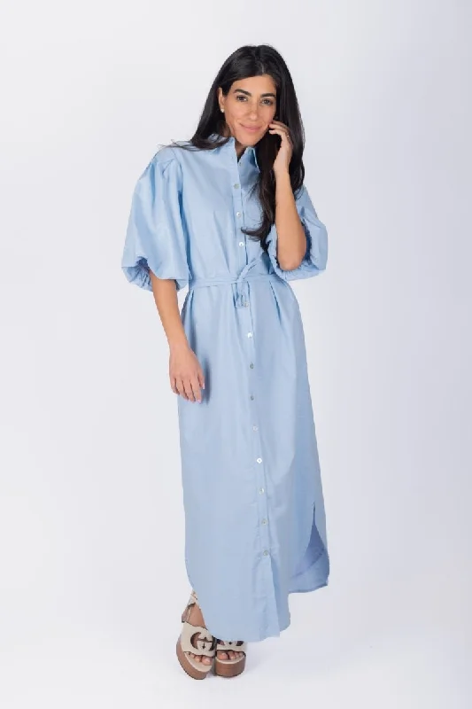  LORELAI DRESS (LIGHT BLUE)