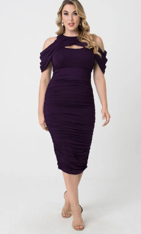 Maternity dress for a baby's first visit to the concert Kiyonna Short Ruched Dress Off Shoulder Formal Sale Maternity dress for a baby's first visit to the concert Kiyonna Short Ruched Dress Off Shoulder Formal Sale