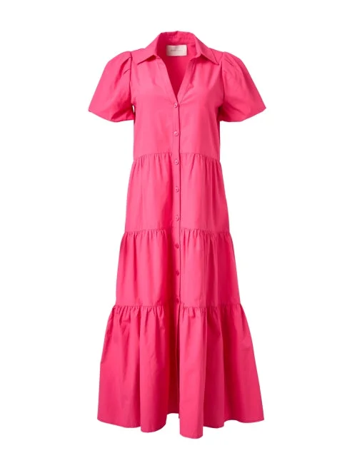 Everyday Dress with Sparkly Sequins for a Touch of Glamour Havana Pink Midi Dress Everyday Dress with Sparkly Sequins for a Touch of Glamour Havana Pink Midi Dress