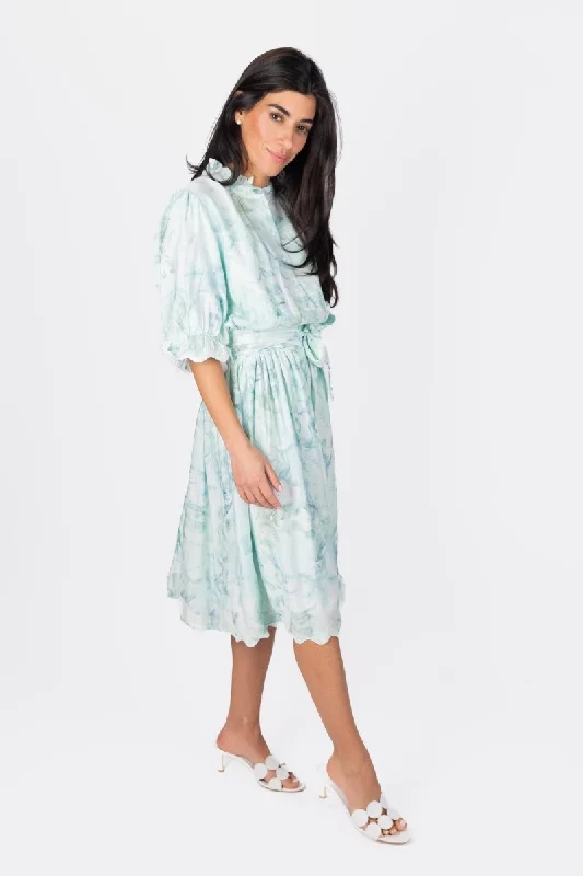  CARLA DRESS 42" (GREEN)