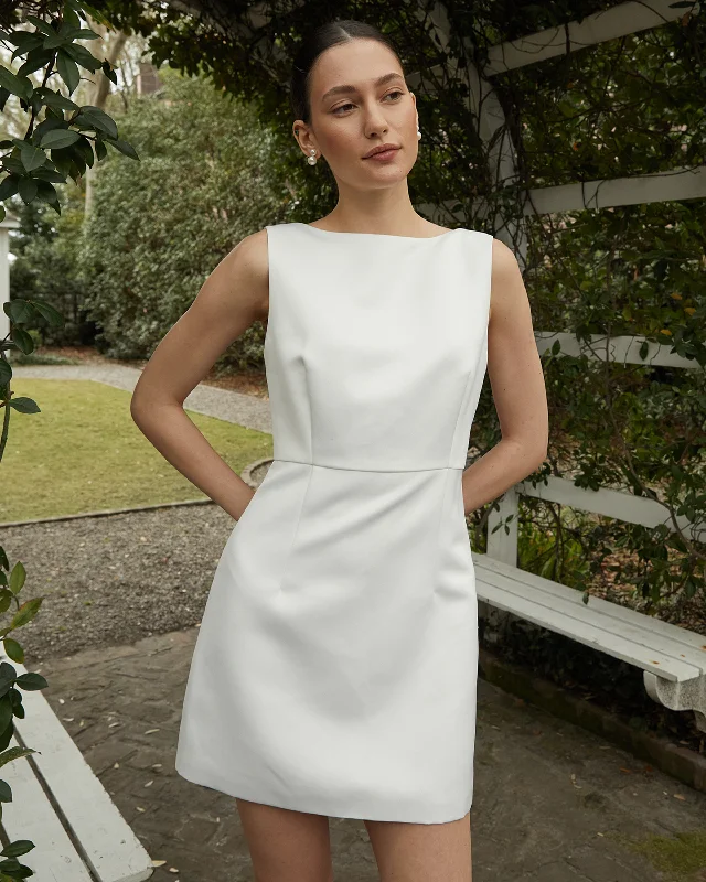 Midi dresses with gathered skirts for a full and flowing silhouette Kayla Dress