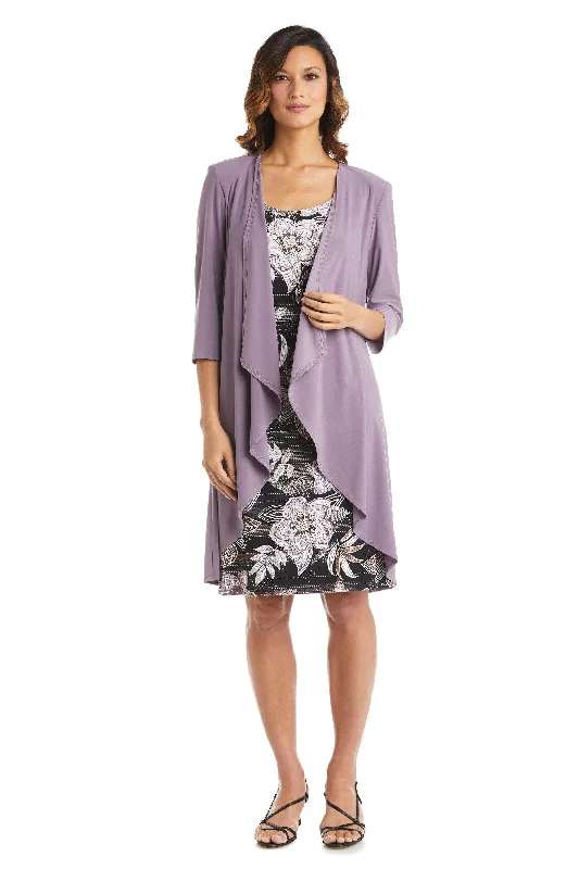 Maternity dress for a baby's first visit to the Japanese garden R&M Richards 7897 Short Puff Print Jacket Dress Maternity dress for a baby's first visit to the Japanese garden R&M Richards 7897 Short Puff Print Jacket Dress