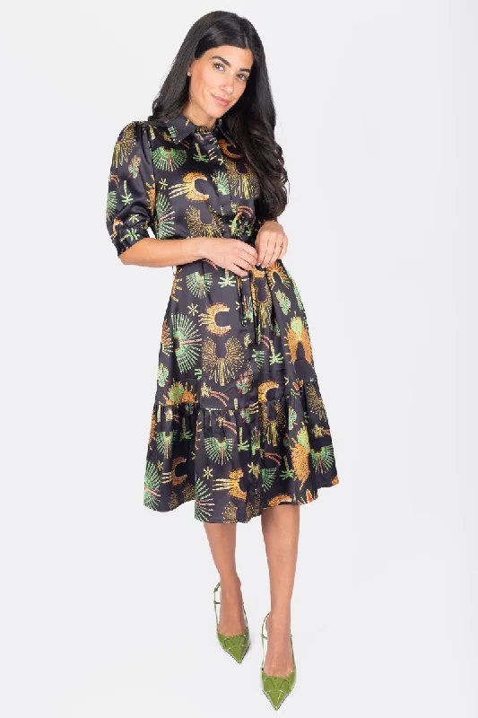  ELISA DRESS 41" (BLACK)