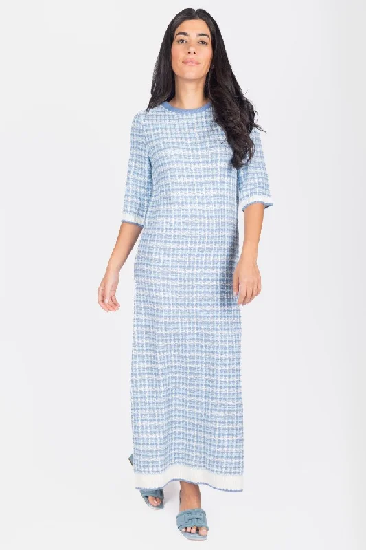  MAIA DRESS 48" (BLUE)