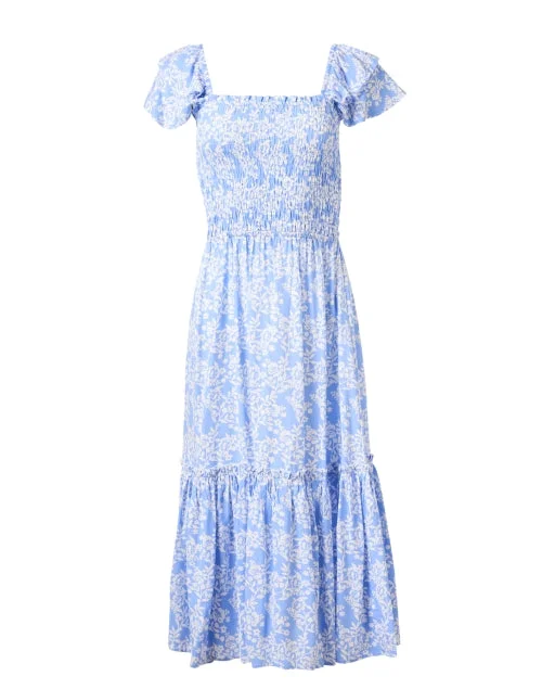  Matilda Blue Floral Dress