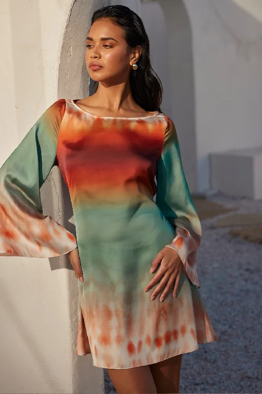 Mini dresses with halter necks for a stylish choice TWIGGY DRESS