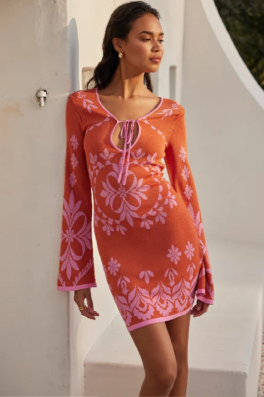 Mini dresses with puff sleeves for a vintage look SAHAR DRESS