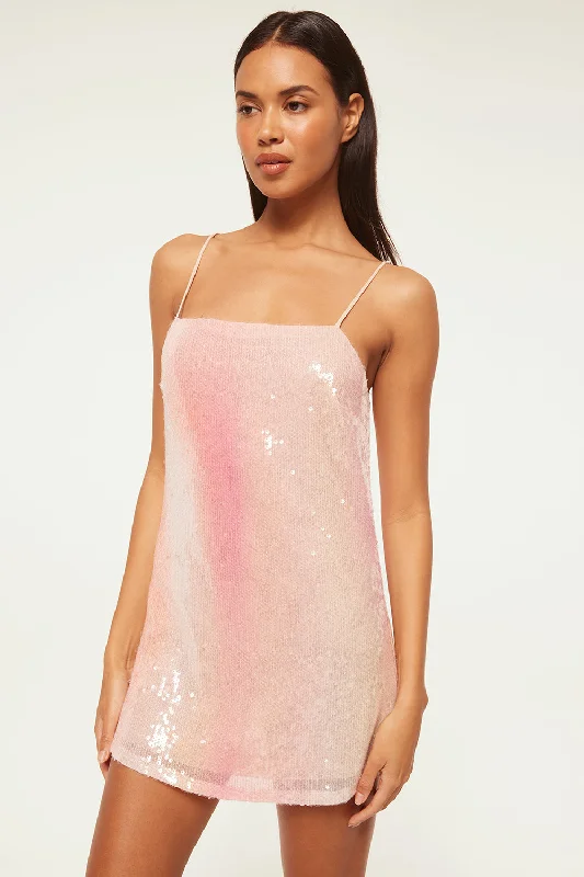 Velvet mini dresses for autumn weddings ALINE DRESS