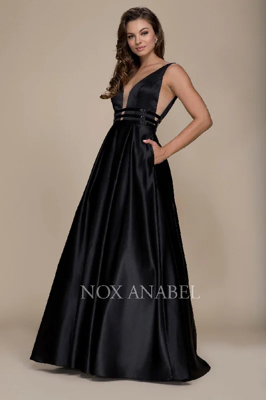 Maternity dress for home - based moms Long Prom Dress Sexy Evening Gown with Pockets Maternity dress for home - based moms Long Prom Dress Sexy Evening Gown with Pockets
