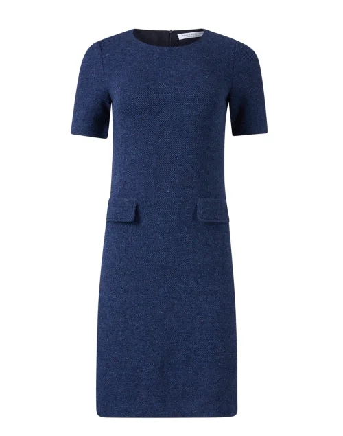  Refuge Navy Shift Dress