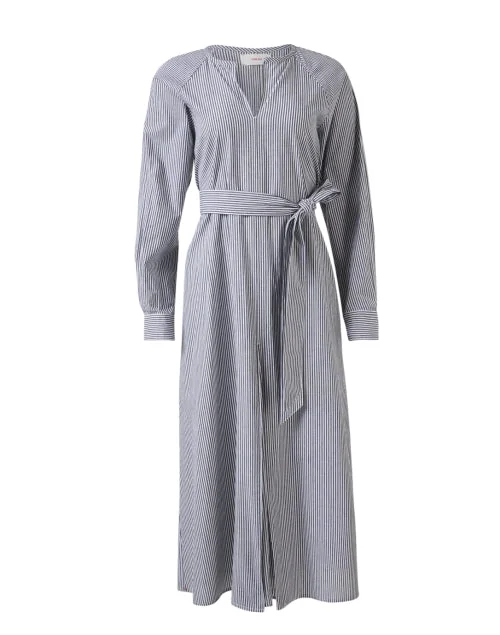  Sylvie Striped Cotton Dress