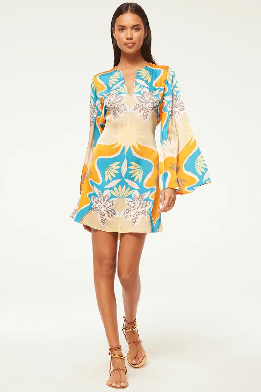 Mini dresses with pocket details for added functionality DUSTY TUNIC DRESS