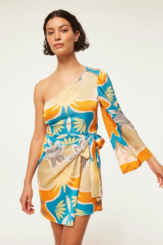 Mini dresses with pocket details for added functionality SAFIRA DRESS