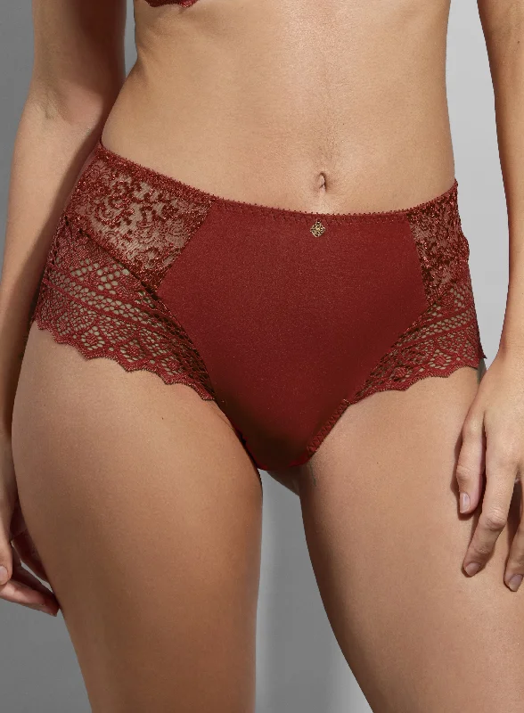strapless women lingerie for special occasionsCassiopee Cuivre Doré Full Brief