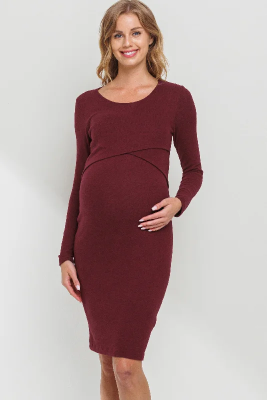 convertible women nursing bra with different stylesDouble Layer Long Sleeve Nursing/Maternity Dress convertible women nursing bra with different stylesDouble Layer Long Sleeve Nursing/Maternity Dress