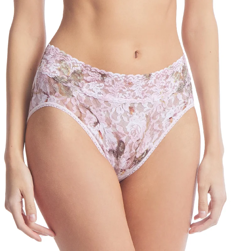 Hanky Panky Signature Lace Printed French Brief (PR461) - Antique Lily