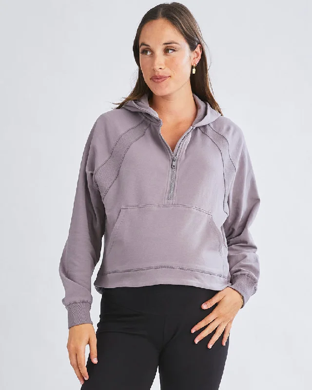 underwire alternative women nursing braJosie Maternity Tracksuit Top  In Grey