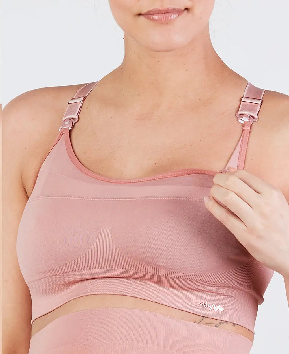 hypoallergenic women nursing bra for sensitive skinMaternity and nursing sport bra Woma pink hypoallergenic women nursing bra for sensitive skinMaternity and nursing sport bra Woma pink