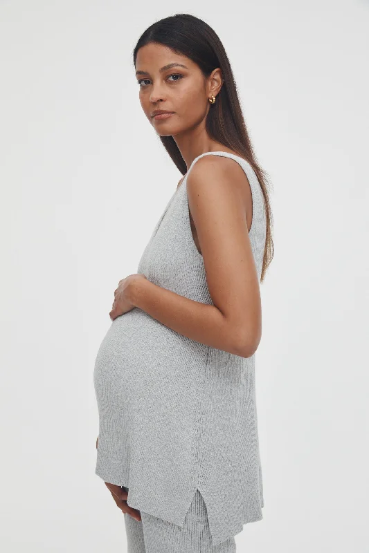 organic cotton women nursing braKnit Tank