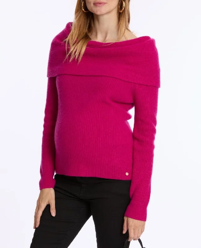 Maternity and Nursing Top Kim Fuchsia