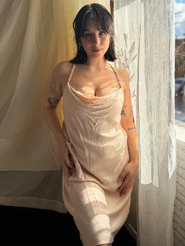 affordable women lingerie online for budget shoppersMidnight Bakery Guinevere Midi Gown