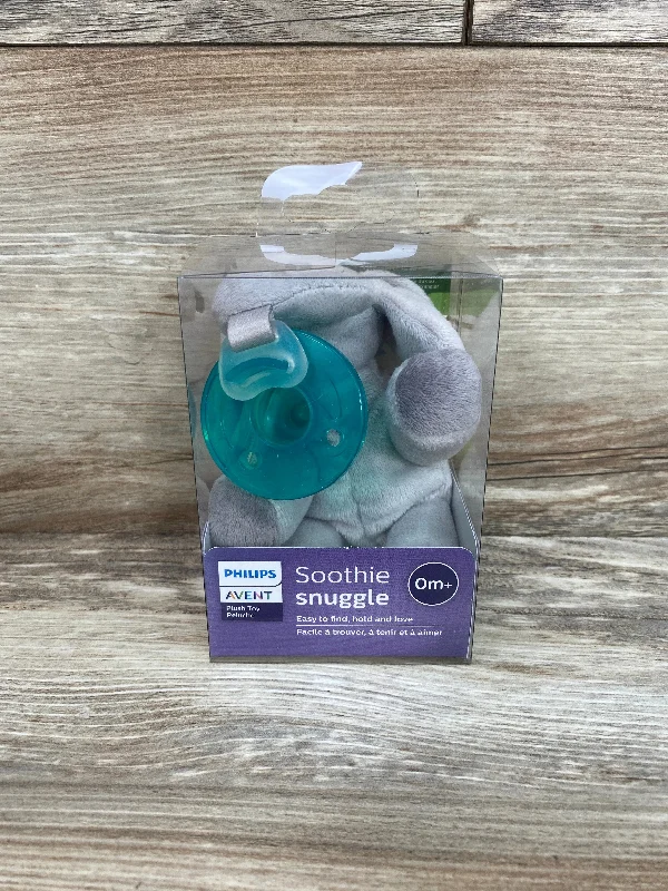 NEW Philips Avent Soothie Snuggle Elephant Grey