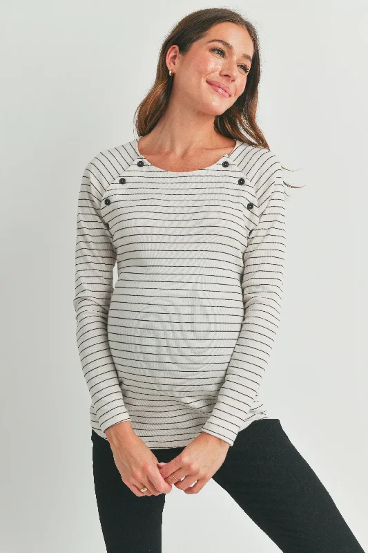 padded moisture wicking women nursing braStriped Round Neck Nursing Top with Button Detail padded moisture wicking women nursing braStriped Round Neck Nursing Top with Button Detail