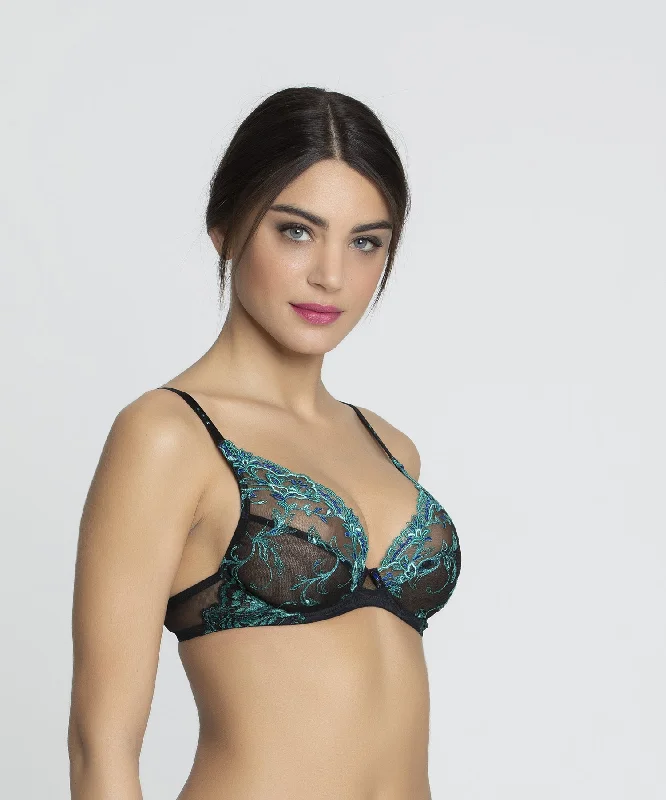 Secrete Emeraude Glam Push-up Bra