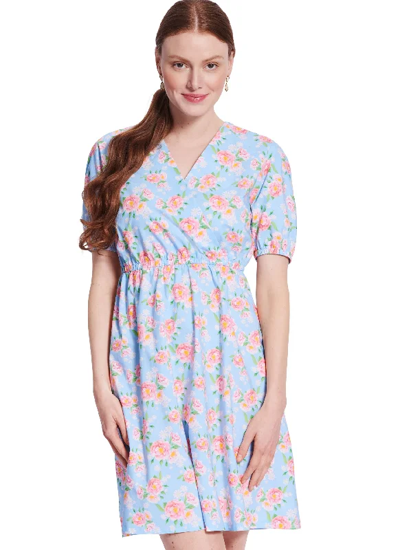 Shift Women Dress with a Simple and Classic Design for Everyday WearBurda Dress 5803 Shift Women Dress with a Simple and Classic Design for Everyday WearBurda Dress 5803
