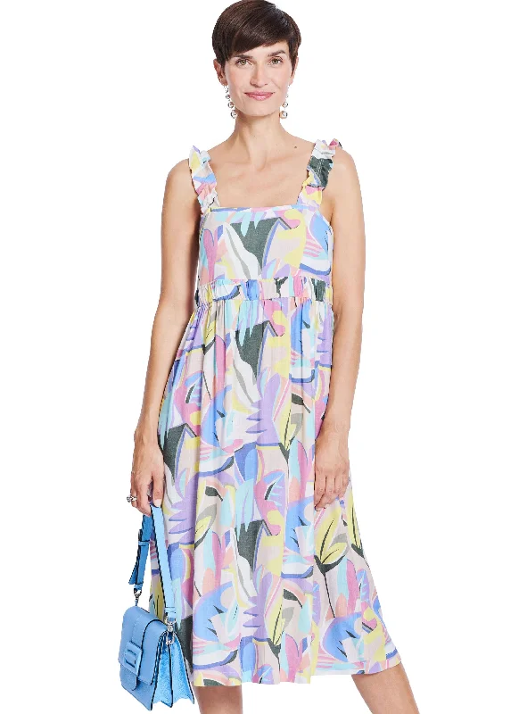 Mermaid - Style Women Dress with a Fitted Silhouette for Special OccasionsBurda Dress 5821 Mermaid - Style Women Dress with a Fitted Silhouette for Special OccasionsBurda Dress 5821