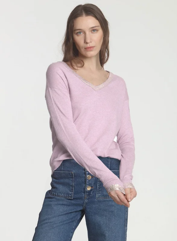 Oversized Chunky Knit Women's Cashmere Sweater in Ivory for a Cozy Winter LookGoldie Vee - Rosebud