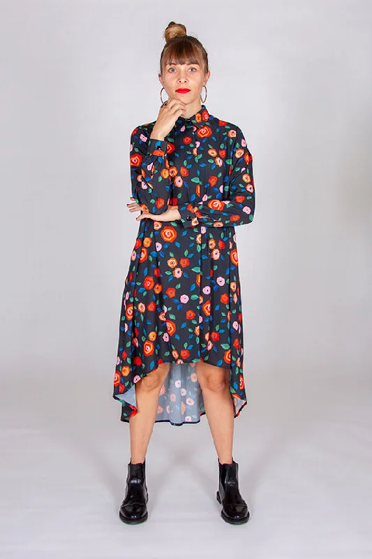 Plus Size Women Dress with a Flattering A - Line Cut for Comfort and StyleI AM Patterns Irma Dress and Shirt Plus Size Women Dress with a Flattering A - Line Cut for Comfort and StyleI AM Patterns Irma Dress and Shirt
