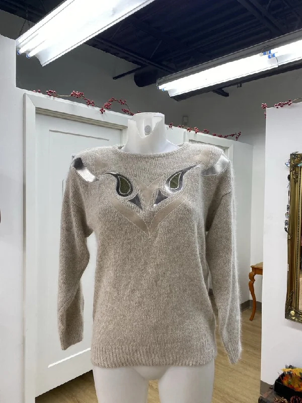 Jessica vintage silk/angora/blend sweater S