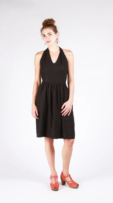 Strapless Women Dress with a Built - in Bra for Comfort and SupportSew House Seven Rose City Halter Dress PDF Strapless Women Dress with a Built - in Bra for Comfort and SupportSew House Seven Rose City Halter Dress PDF