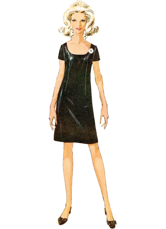 Shift Women Dress with a Simple and Classic Design for Everyday WearSimplicity Vintage Dress S9884 Shift Women Dress with a Simple and Classic Design for Everyday WearSimplicity Vintage Dress S9884