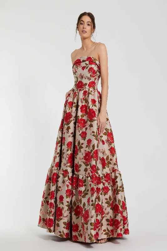 Maxi Women Dress with Floral Print for a Bohemian Vibe Maxi Women Dress with Floral Print for a Bohemian Vibe Mac Duggal 11827 Maxi Women Dress with Floral Print for a Bohemian Vibe Maxi Women Dress with Floral Print for a Bohemian Vibe Mac Duggal 11827