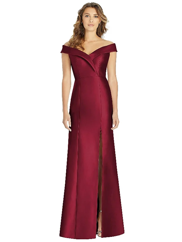 Halter Neck Women Dress to Show Off the Shoulders and Neckline Halter Neck Women Dress to Show Off the Shoulders and Neckline Off-the-Shoulder Cuff Trumpet Gown with Front Slit Halter Neck Women Dress to Show Off the Shoulders and Neckline Halter Neck Women Dress to Show Off the Shoulders and Neckline Off-the-Shoulder Cuff Trumpet Gown with Front Slit