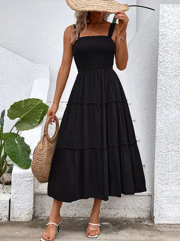 Little Black Women Dress with Sequins for a Glamorous Night Out Little Black Women Dress with Sequins for a Glamorous Night Out Fashion Solid Color Strapless Sleeveless Dress Little Black Women Dress with Sequins for a Glamorous Night Out Little Black Women Dress with Sequins for a Glamorous Night Out Fashion Solid Color Strapless Sleeveless Dress