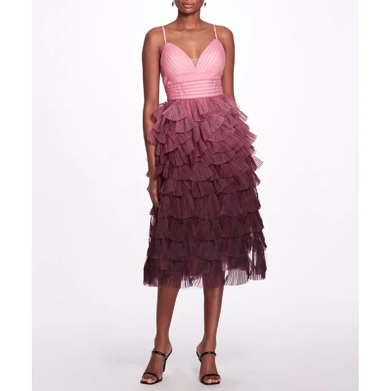 Mermaid - Style Women Dress with a Fitted Silhouette for Special Occasions Mermaid - Style Women Dress with a Fitted Silhouette for Special Occasions Tiered Ruffle Gown Mermaid - Style Women Dress with a Fitted Silhouette for Special Occasions Mermaid - Style Women Dress with a Fitted Silhouette for Special Occasions Tiered Ruffle Gown