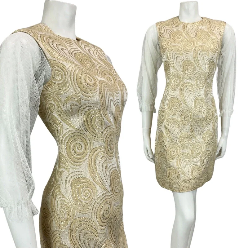 Empire Waist Women Dress to Accentuate the Bust and Conceal the Waist Empire Waist Women Dress to Accentuate the Bust and Conceal the Waist VINTAGE 60s 70s GOLD WHITE MESH MOD MINI PARTY CHRISTMAS EVENING DRESS 10 Empire Waist Women Dress to Accentuate the Bust and Conceal the Waist Empire Waist Women Dress to Accentuate the Bust and Conceal the Waist VINTAGE 60s 70s GOLD WHITE MESH MOD MINI PARTY CHRISTMAS EVENING DRESS 10