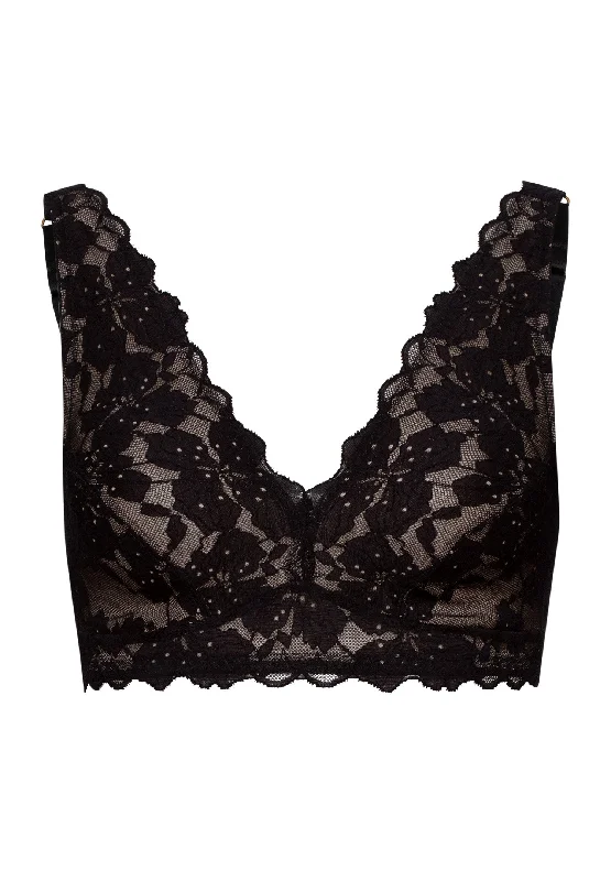 Anais Lace Soft Cup Bra | Black Beauty 70903-2199