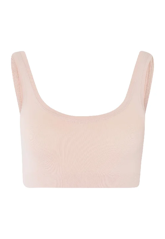 Touch Feeling Crop Top | Peach Whip 71810-2311