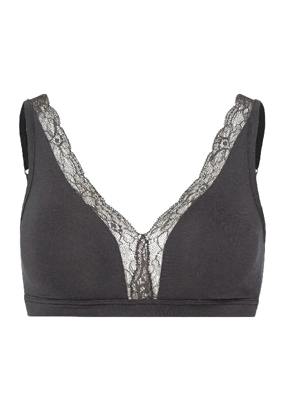 Cotton Lace Lace-Trim Soft Cup Bra | Anchor 72431-2180