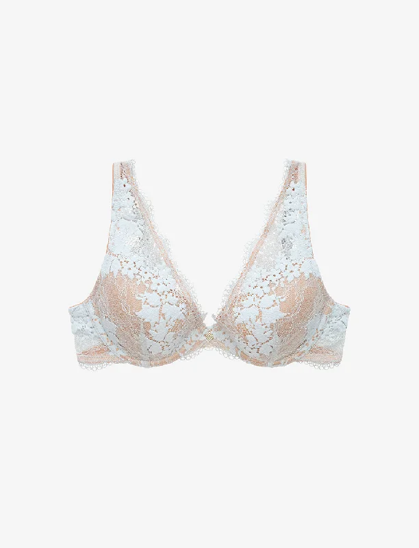 antibacterial women bra and panty sets for hygieneAll Day Lace Uplift Plunge Bra