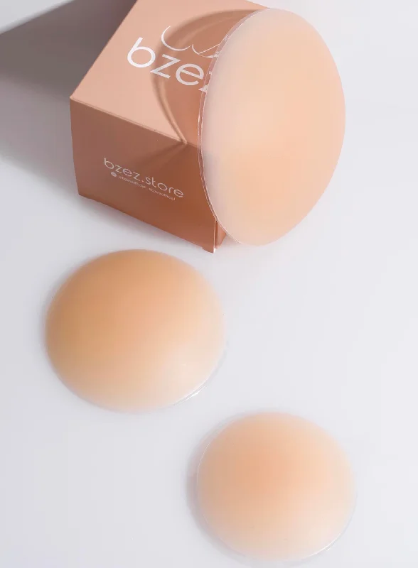 balconette push up bras for a lifted lookBzez: Silicone Non Adhesive Nipple Covers