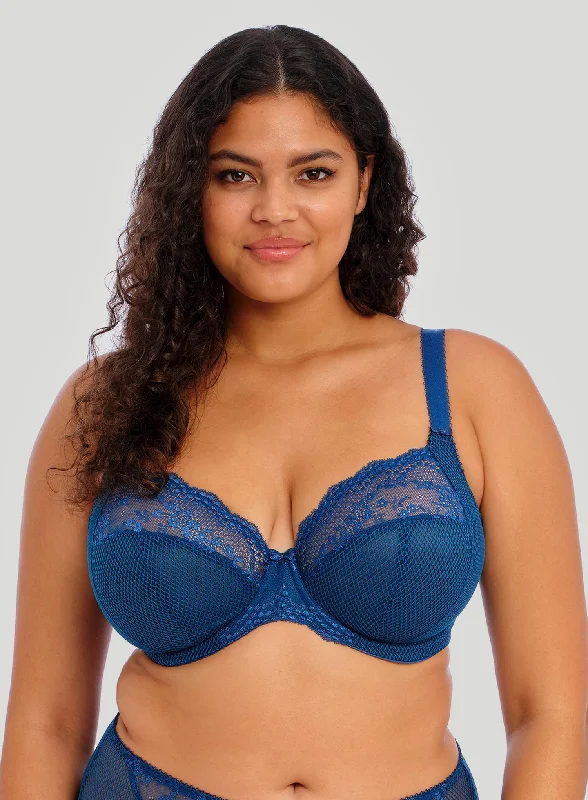 seamless bras for invisible under clothesElomi: Charley Stretch Plunge Bra Petrol