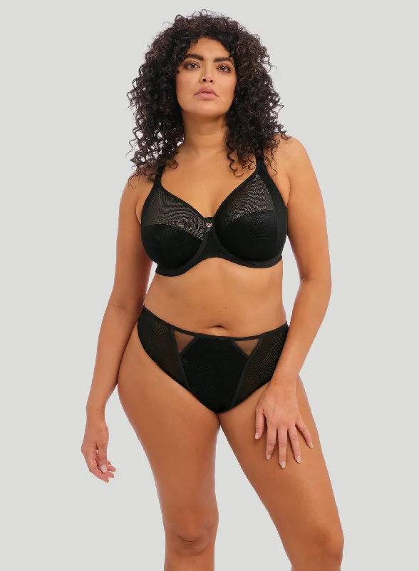 Elomi: Kintai Underwired Bra Black