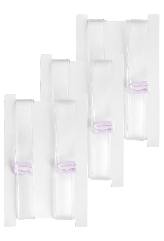 sleep bras for all night comfortMagic Invisible Bra Straps - 3 PACK